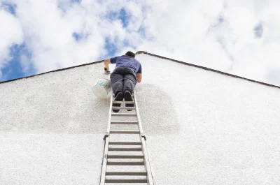 Peinture extérieure à la Bastide-d'Engras — façades et ravalement